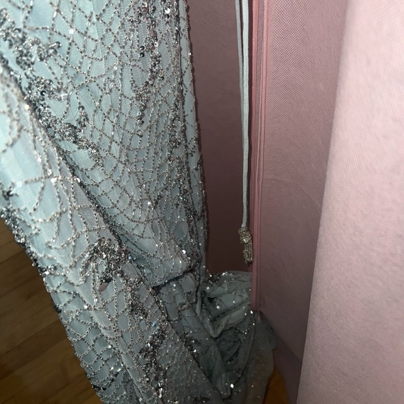 Rachel Allan Prom dress - Ice blue size 2 - Picture 6 of 8